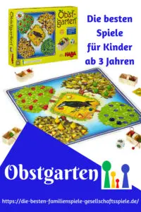 Obstgarten -Kinderspiele ab 3 Jahren