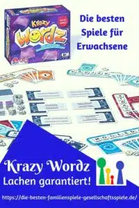 Krazy Wordz - Die besten Partyspiele für Erwachsene und Familien