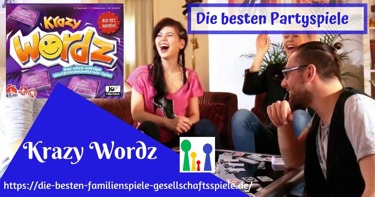 Krazy Wordz -Die besten Partyspiele