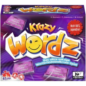 Die besten Gesellschaftsspiele : Krazy Wordz lila
