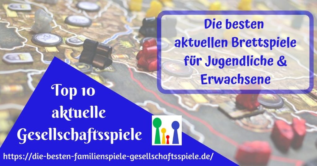  Top10 aktuelle Gesellschaftsspiele für Erwachsene - Familienspiele Bildidee 