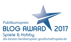 Blog Award 2017 Publikumspreis für die besten Familienspiele & Gesellschaftsspiele