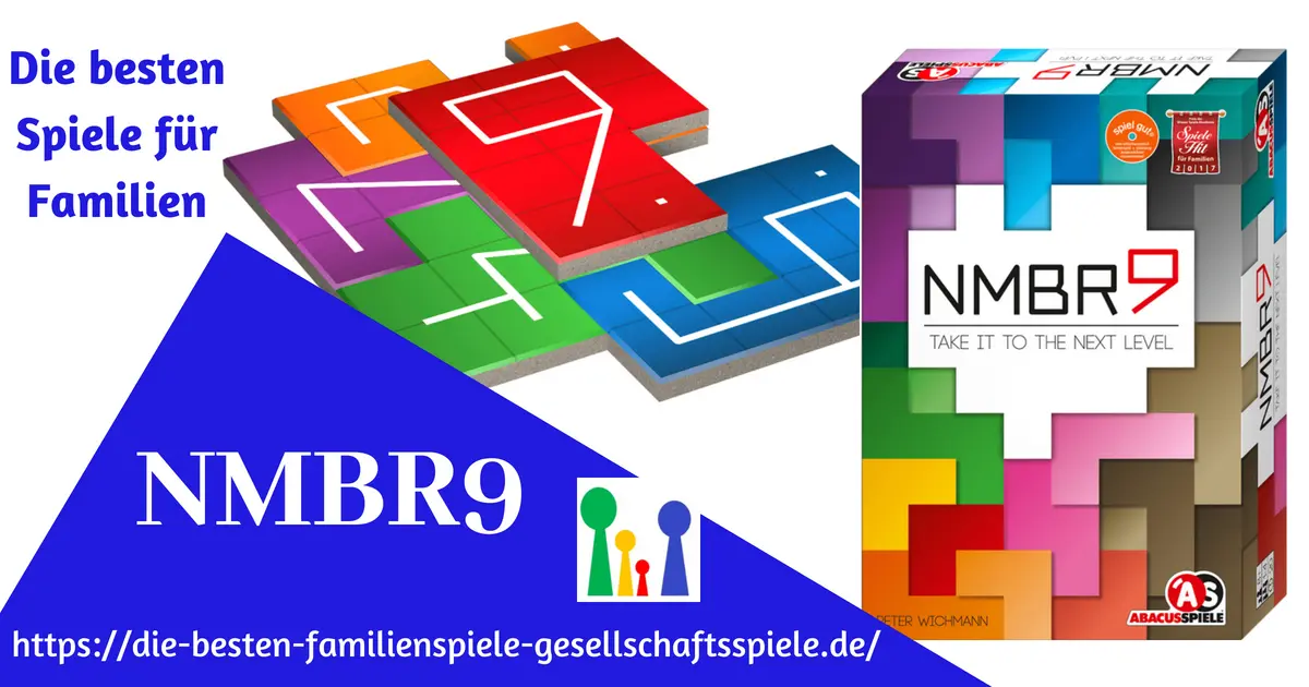 NMBR9 -die besten gesellschaftsspiele für Familien