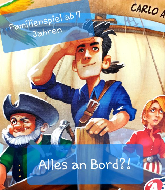 Alles An Bord?! – Familienspiel Von Abacusspiele, Legespiel Mit Schiffen, Abenteuern & Schätzen