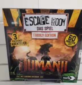 Escape Room Neuheiten der Spielwarenmesse 2019 - Escape Room das Spiel Family Edition Jumanji