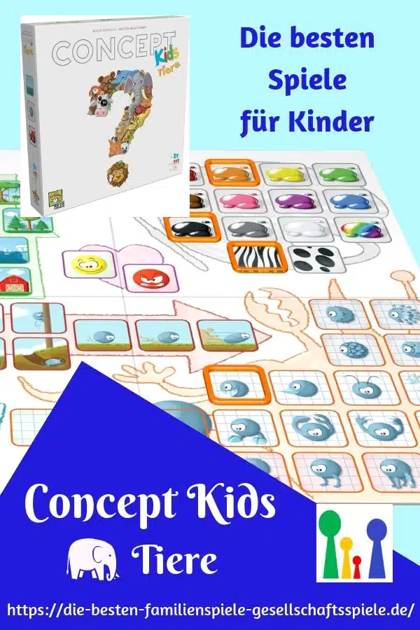Concept Kids Tiere - die besten Kinderspiele(