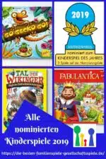 Kinderspiel des Jahres 2019 – Vorstellung aller nominierten Spiele!