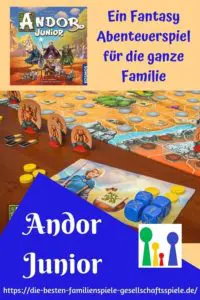 Andor Junior - ein Fantasy Abenteuer Brettspiele für Familien und Kunder ab 7 Jahren