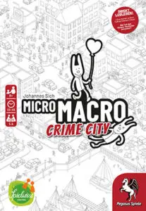 Nominiert zum Spiel des Jahres 2021 - MicroMacro: Crime City