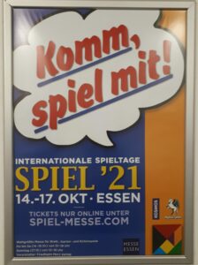 Essen 2021 - SPIEL '21 Plakat