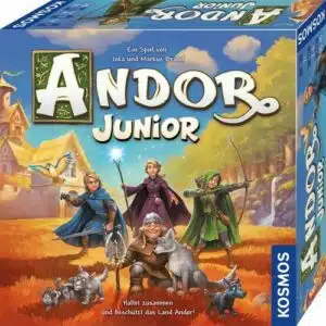 Andor Junior, kooperatives Kinderspiel ab 7 Jahren für die ganze Familie, Fantasy-Abenteuer