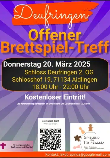 Deufringer Brettspieltreff 20.03.2025