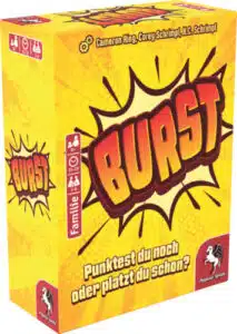 Spiele-Neuheiten Frühling 2026: Burst - Party- und Kartenspiel Spiele-Neuheiten Frühling 2026: Burst - Party- und Kartenspiel