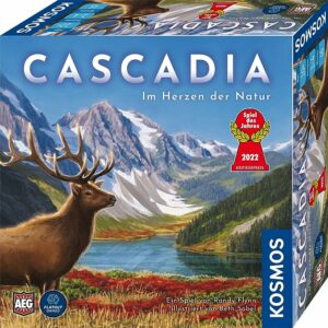 Die besten Spiele für die ganze Familie: Cascadia – Im Herzen der Natur ist das Spiel des Jahres 2022