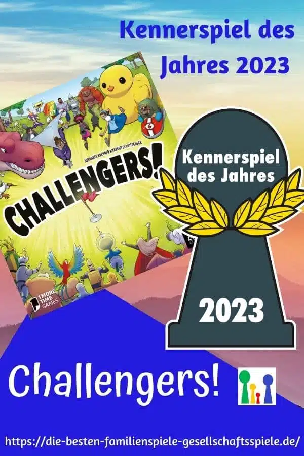 Challengers Spielempfehlung by Simone Spielt