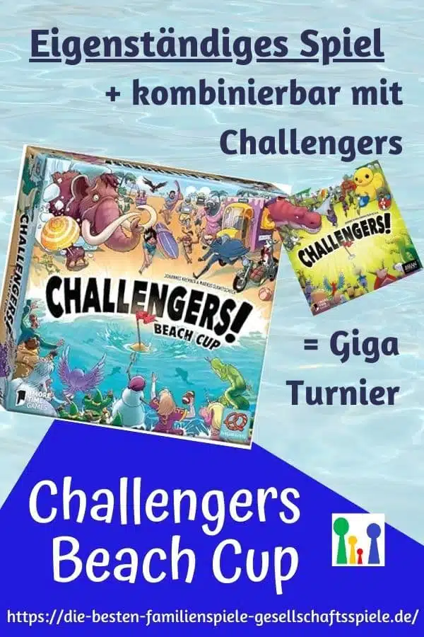 Challengers Beach Cup - kombinierbar mit zum Giga-Turnier für 16 Personen