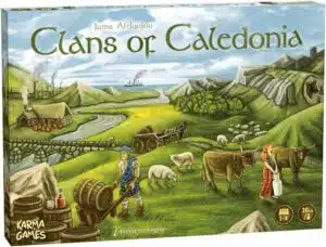 Die besten Brettspiele 2018 - Clans of Caledonia