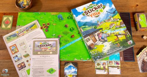 Cozy Stickerville - Spielszene Cozy Stickerville - Spielszene