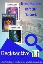 Decktective – kleine, kooperative Krimispiele mit 3D Tatort