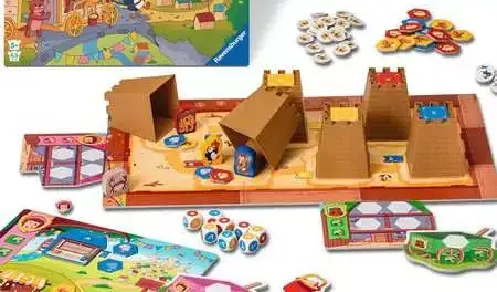 Die Sandburgen von Burgund Spielszene