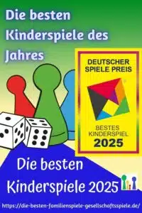 Die besten Kinderspiele 2025 - Deutscher Spielepreis für Kinder 
