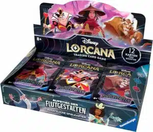 Disney Lorcana TCG: Aufstieg der Flutgestalten - Display mit 24 Booster Packs (Deutsch)