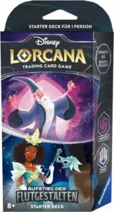 Disney Lorcana Trading Card Game: Aufstieg der Flutgestalten - Starter Deck Amethyst und Stahl (Deutsch)
