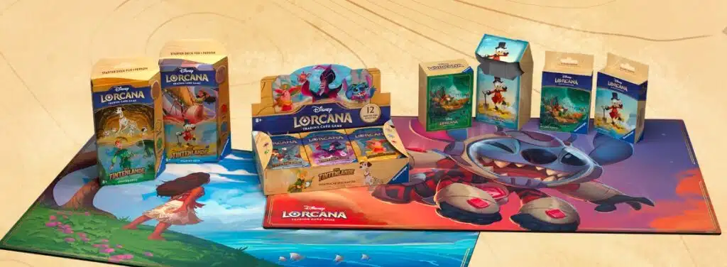 Disney Lorcana Serie 3: Die Tintenlande Produkte 
