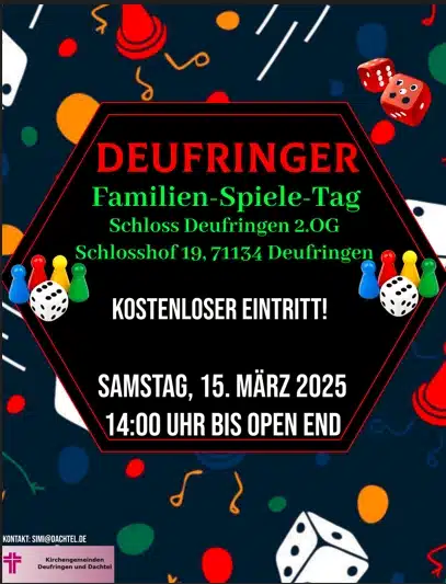 Deufringer Familienspieltag 15.03.2025