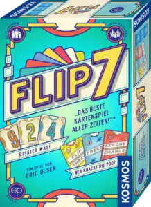 Nominiert zum Spiel des Jahres 2025: Flip 7