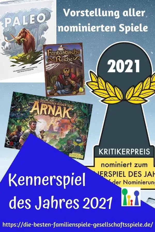 Kennerspiel des Jahres 2021: vorstelleung aller nominierten Spiele & Empfehlnugsliste + persönliches Fazit by Simone Spielt