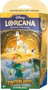 Disney Lorcana Set 3 - Die Tintenlande: Starter Deck Bernstein / Smaragd