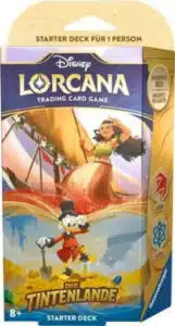 Disney Lorcana Set 3 - Die Tintenlande: Starter Deck Rubin / Saphir