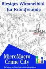 MicroMacro Crime City – riesiges Comic-Rätsel für Krimifans