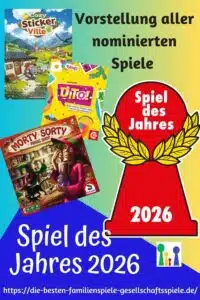 Spiel des Jahres 2026 - alle Infos zu den Nominierten und dem Gewinner Spiel des Jahres 2026 - alle Infos zu den Nominierten und dem Gewinner