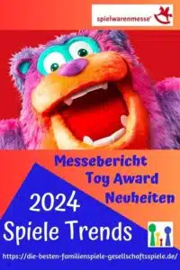Spiele Trends 2024 - Messebericht, Toy Award, Neuheiten von der Spielwarenmesse Nürnberg