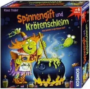 Halloween Spieltipp für Kinder: Spinnengift und Krötenschleim