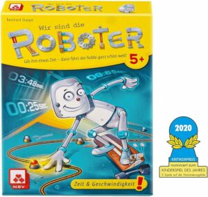 Nominiert zum Kinderspiel des Jahres 2020 - Wir sind die Roboter