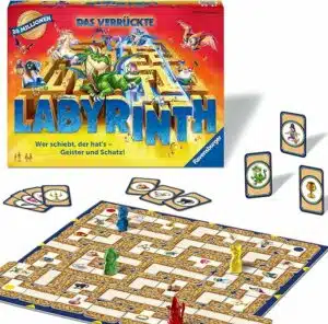 Brettspiele Klassiker TOP 4: das verrückte Labyrinth