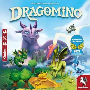 Nominiert zum Kinderspiel des Jahres 2021: Dragomino