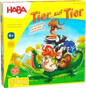 Tier auf Tier - Geschicklichkeitsspiel für die ganze Familie, Kinderspiel